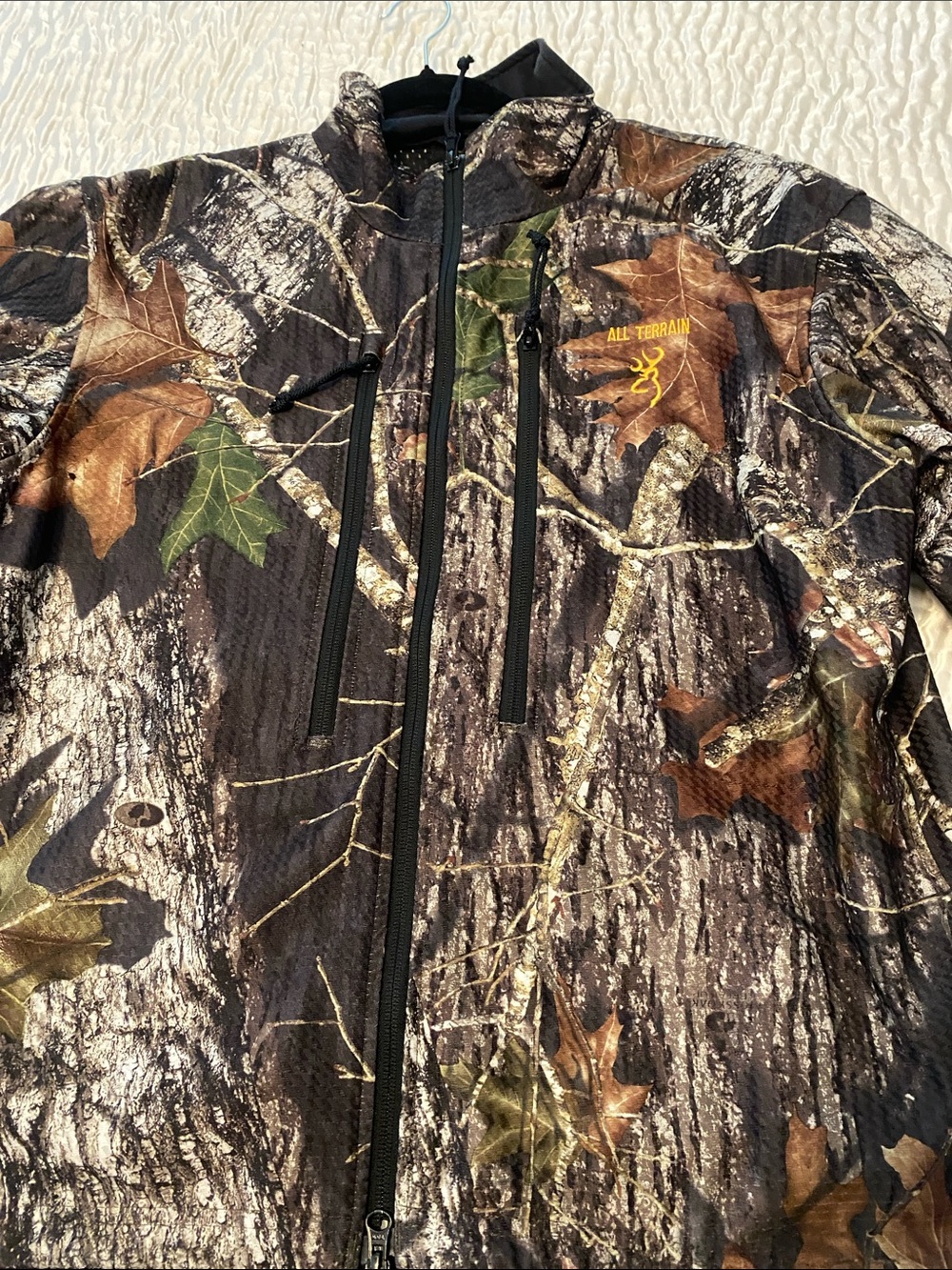 Browning Men-women’s All-Terrain Camouflage Jacket in Brown & Green